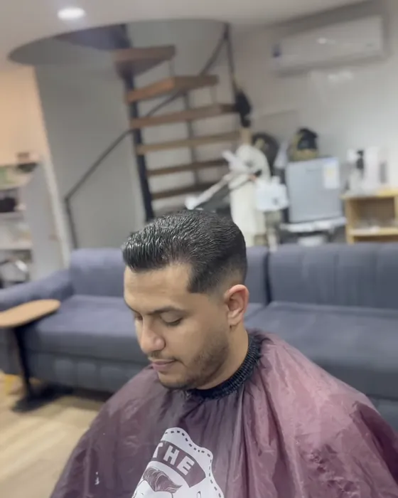 Coupe dégradée terminée chez Mr Cut