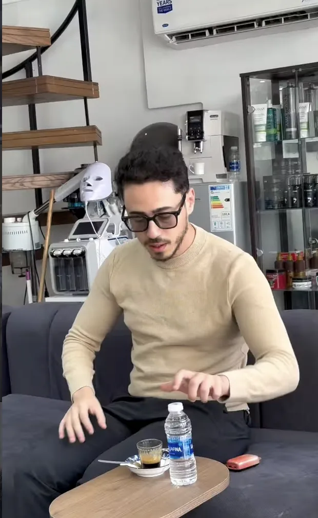 Ambiance du salon Mr Cut publiée sur Instagram